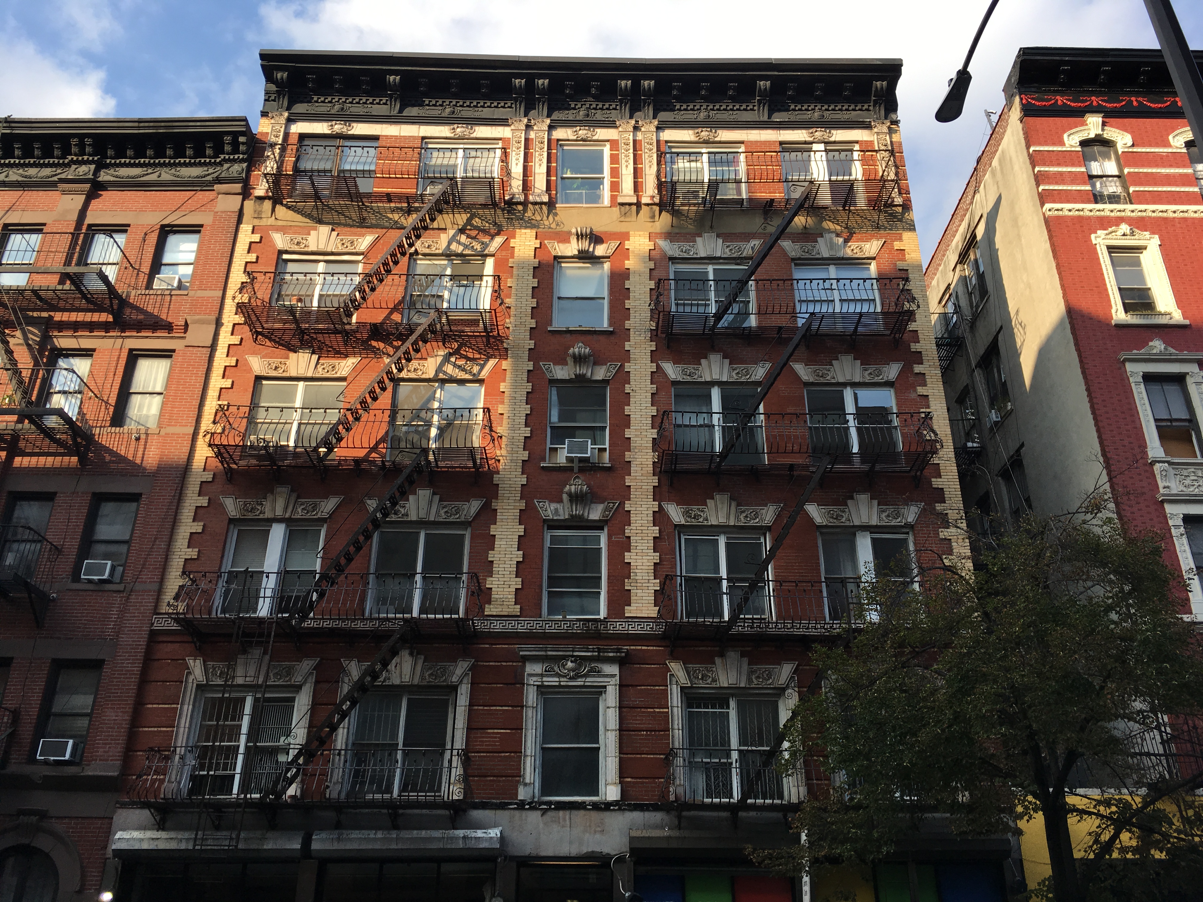 Image of Allen Ginsberg's old apartment building.