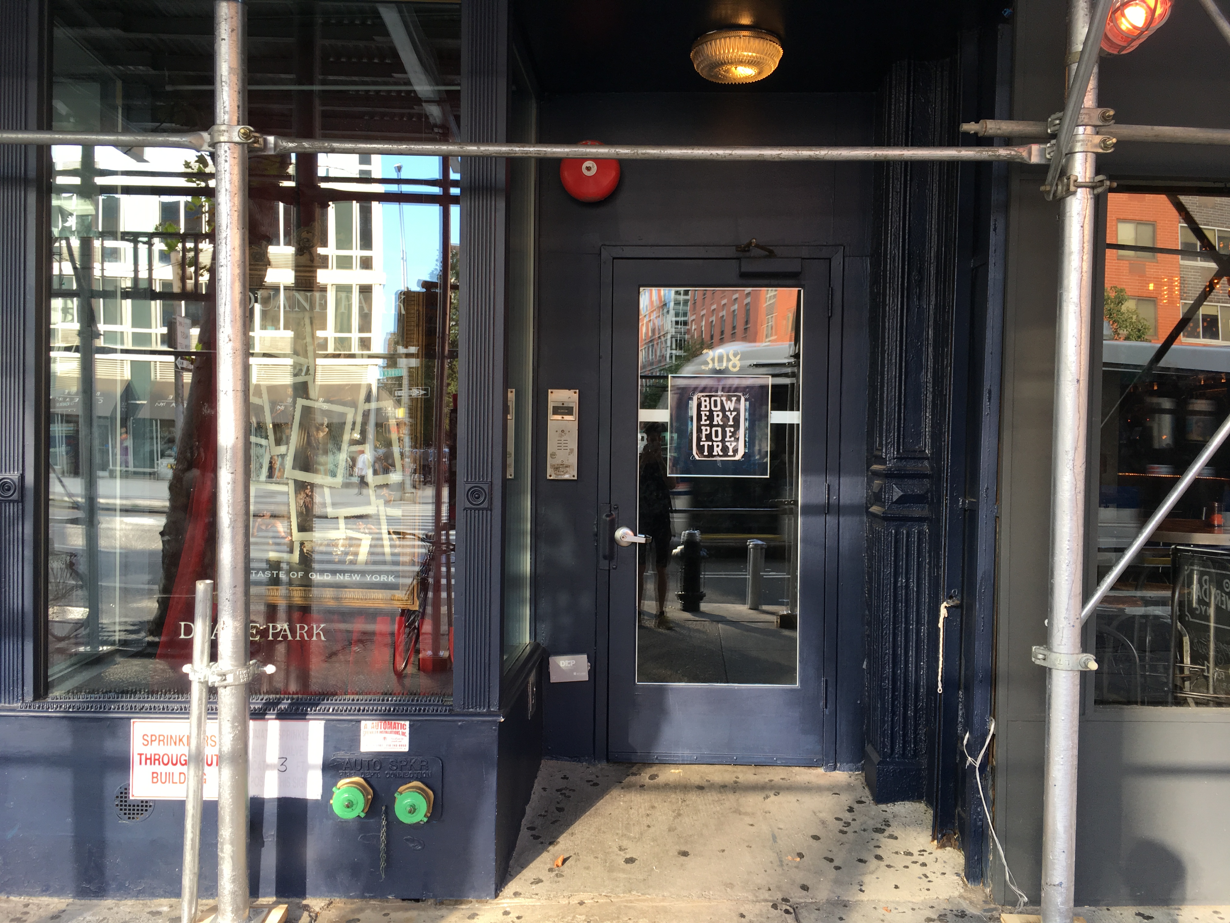 Bowery Poetry Club entrance